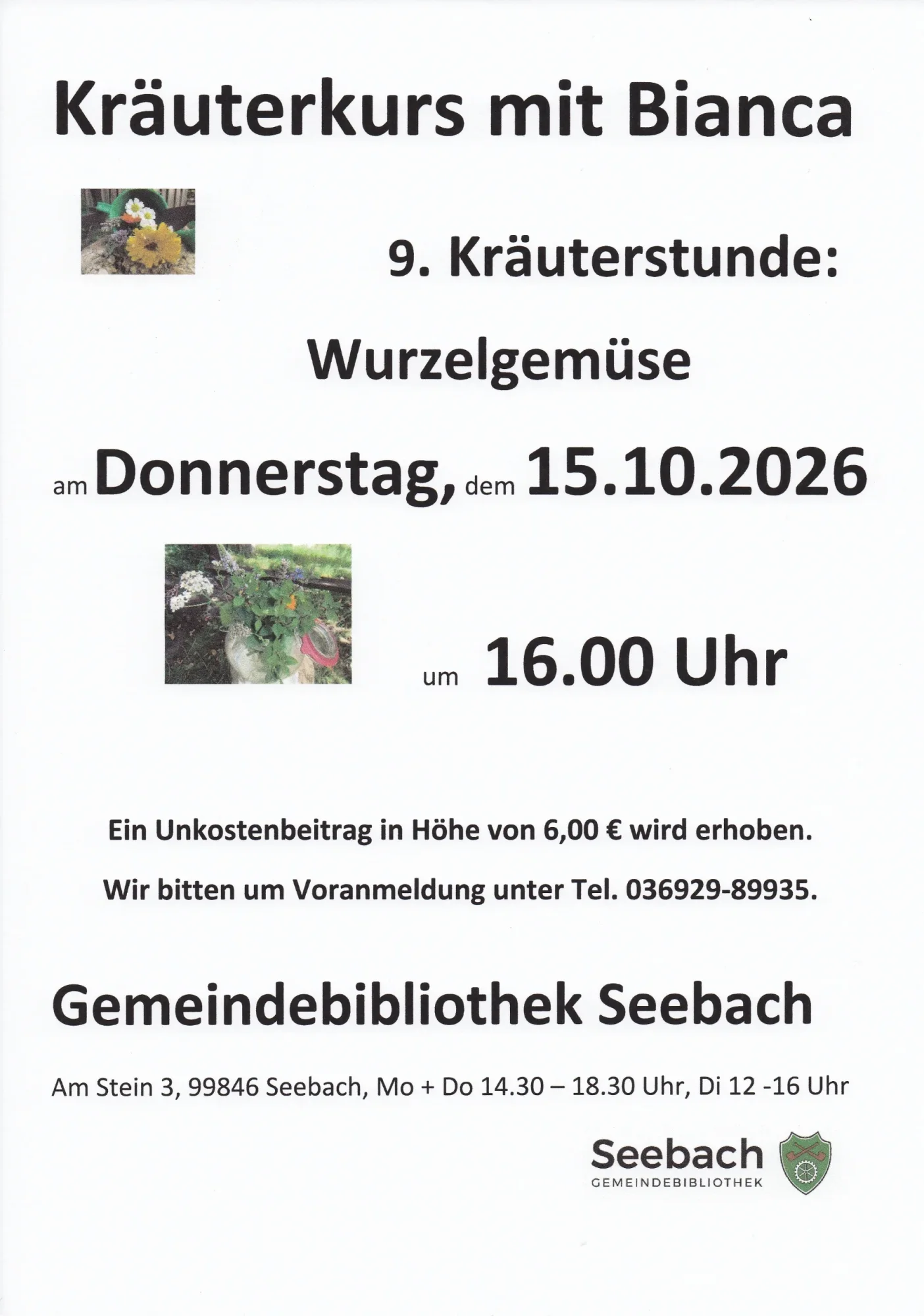 9. Kräuterstunde