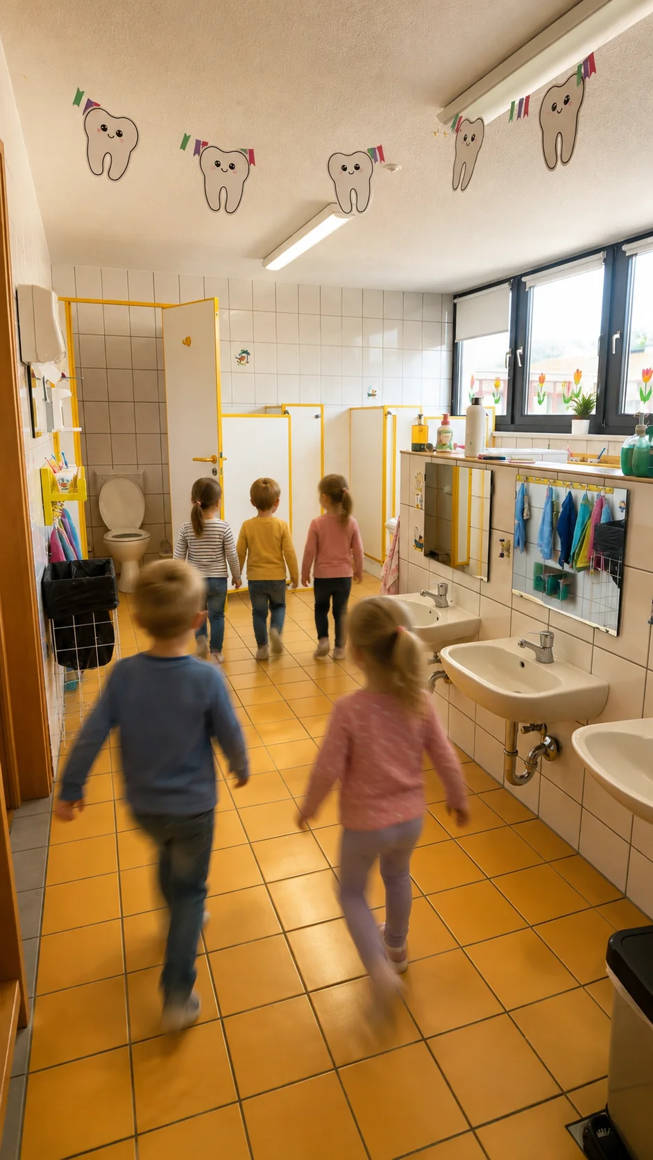 Kita Wartberzwerge Toilettenbereich