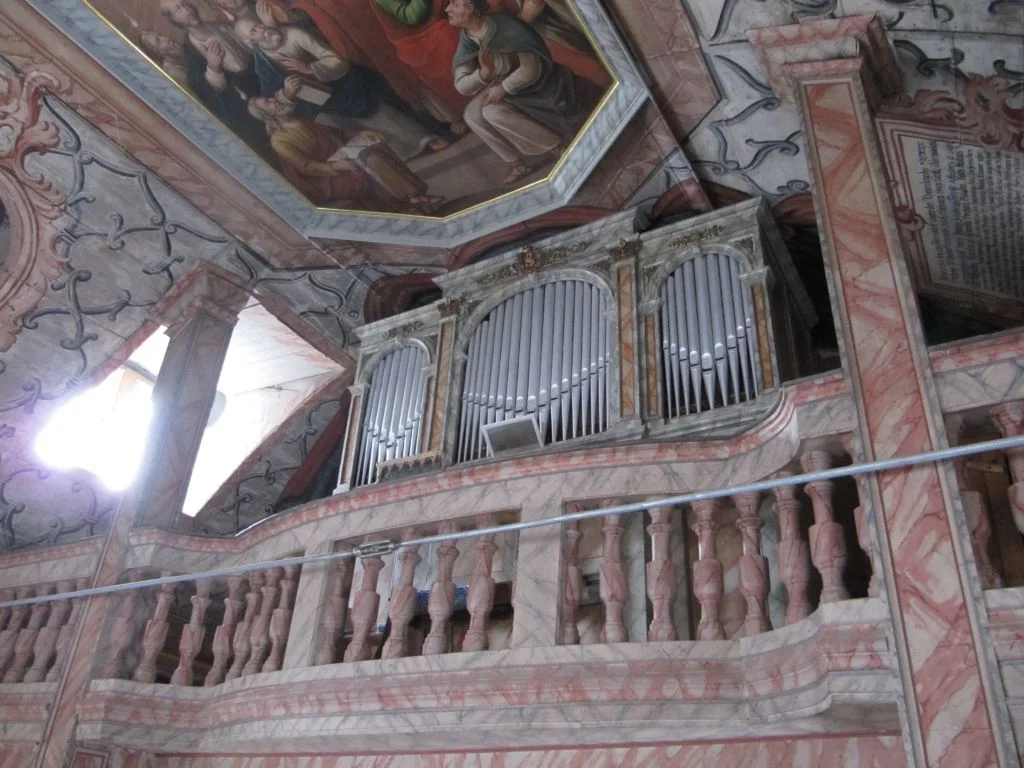 Orgel der Seebacher Kirche