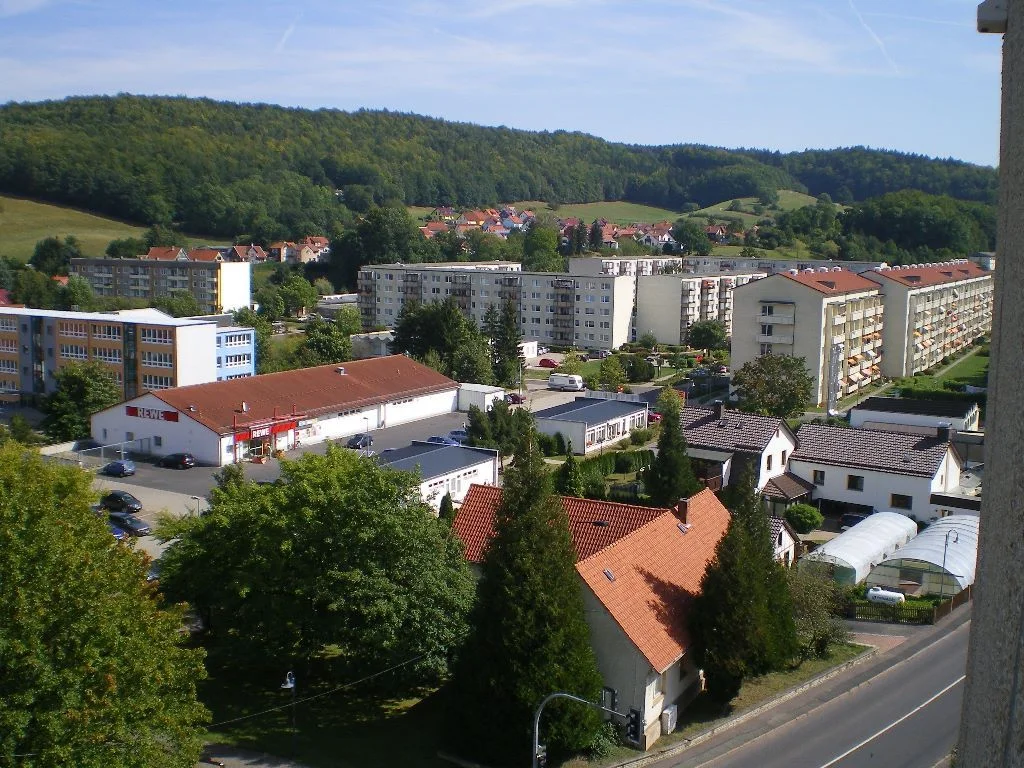 Luftbildaufnahme Seebach Friedrich-Engels-Ring