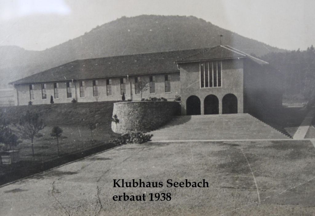Klubhaus Seebach, erbaut 1938